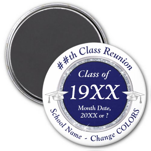 Personalized Inexpensive Class Reunion Gifts  Magnet
