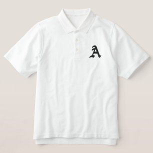 Personalized Initial Embroidered Polo Shirt