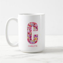 Personalized Initial | Floral Letter C Monogram