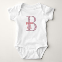 Personalized Initial for baby girl "B"
