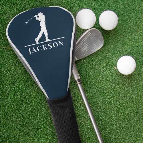 Personalized Initial Golf Swing Golf Head Cover