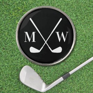 Personalized Initial Monogram Golf Ball Marker