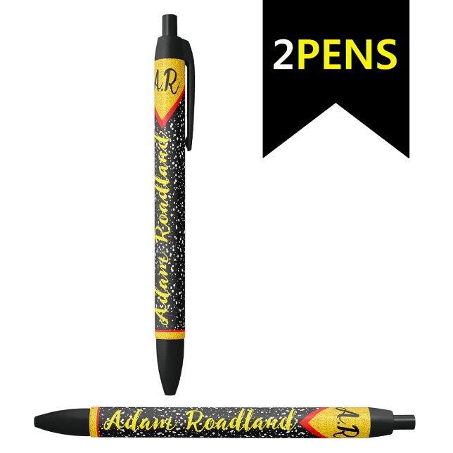 Personalized Initial Monogram Name, Elegant Pen (Fancy monogram name pen)