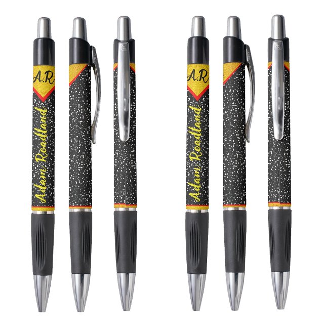 Personalized Initial Monogram Name Pens in Bulk (Elegant personalized pens
Luxury monogram name)