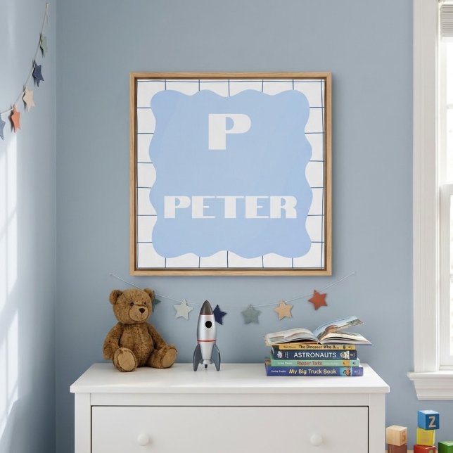 Personalized Initial & Name Monogram Wall Art  (Creator Uploaded)