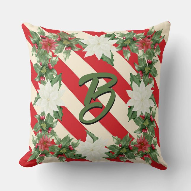 Personalized Initial Pillow (Front)