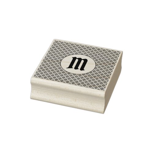 PERSONALIZED INITIAL RUBBER STAMP
