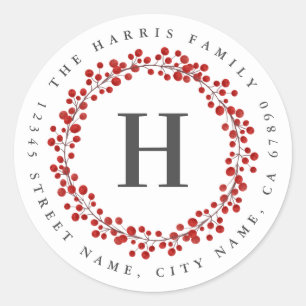 Personalized Initial Sticker