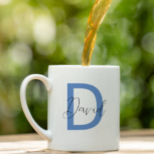 Personalized initial trendy Name cofee Mug 