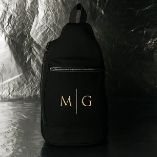 Personalized Initials Classic Fashion Sling Bag
