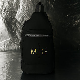 Personalized Initials Classic Fashion Sling Bag