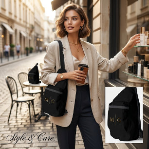 Personalized Initials Classic Fashion Sling Bag
