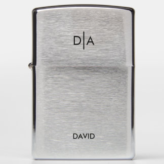 Personalized Initials & Name Zippo Lighter
