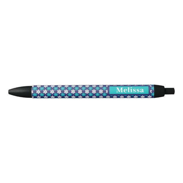 Personalized Ink pen, Geometric design Pen (Front)