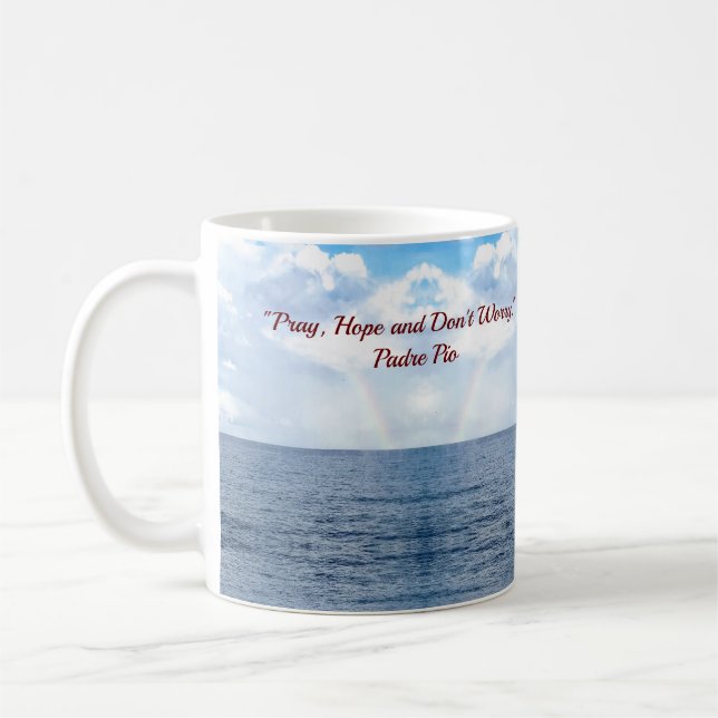 Personalized Inspirational Coffee Mug (Left)