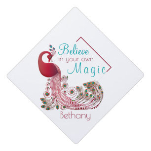 Personalized Inspirational Graduation Quote Cap Topper