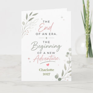 Personalized Inspirational Retirement coworker Card