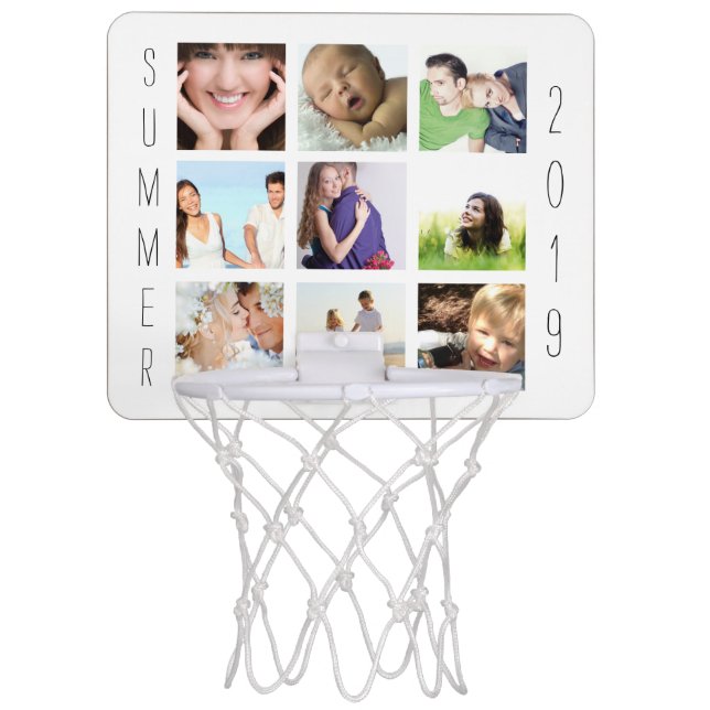 Personalized Instagram Mini Basketball Hoop (Front)