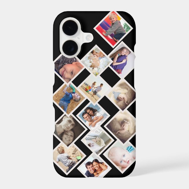 Personalized Instagram Photo Collage Case-Mate iPhone Case (Back)