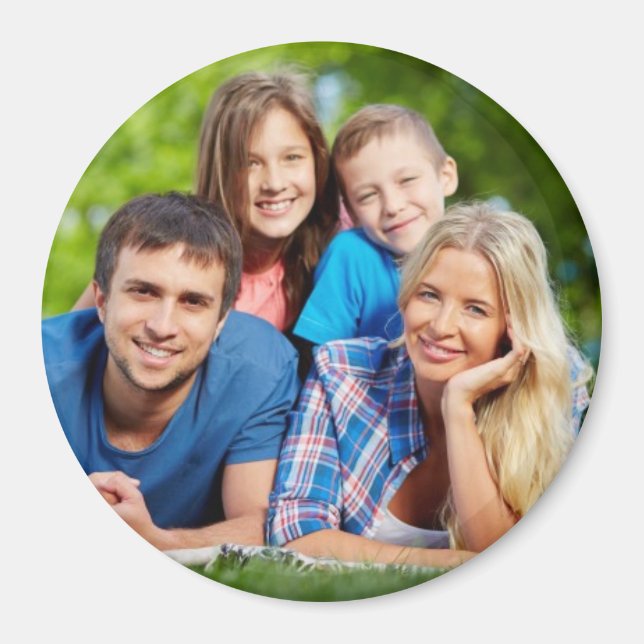 Personalized Instagram Photo Magnet (Front)