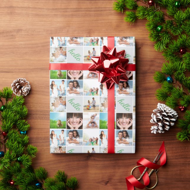 Personalized Instagram Photo Wrapping Paper (Holiday Gift)