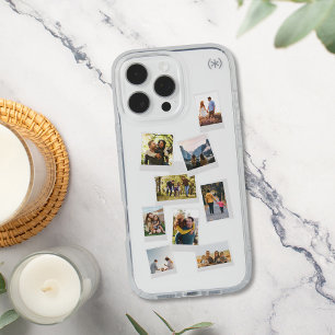 Personalized Instant Film 16 Photo Collage iPhone 16 Pro Case