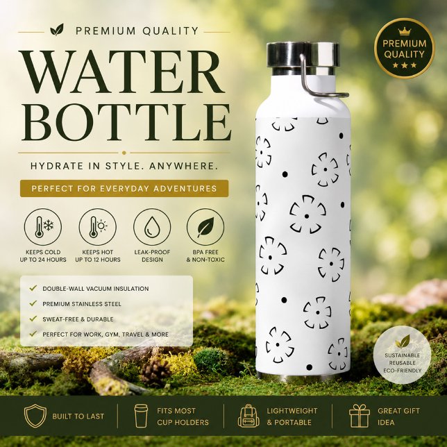Personalized Insulated Water Bottle (Creator Uploaded)