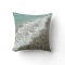 Personalized Interlocking Sand Hearts Beach Pillow