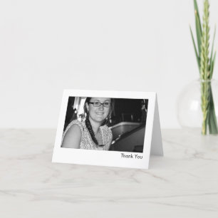 Personalized Interview Photo Thank You Note Cards