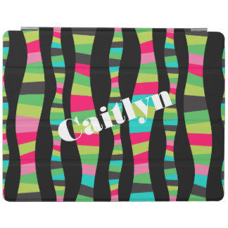 Personalized iPad Mini Cover | Funky Stripes