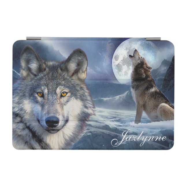 Personalized/iPad mini Cover/Wolf iPad Mini Cover (Horizontal)