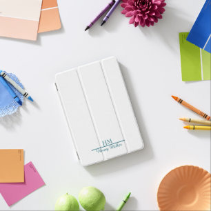 Personalized iPad Smart Case–Custom Initial Name iPad Mini Cover