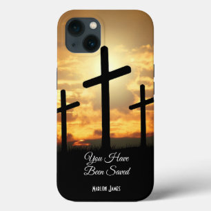 Personalized iPhone 13 Case Christianity Cross