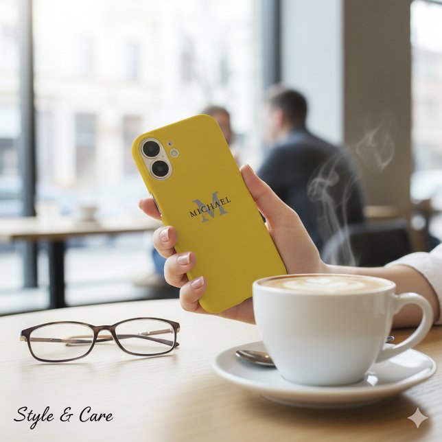 Personalized iPhone 16 Case with Name & Initial (Personalized iPhone 16 Case with Name & Initial)