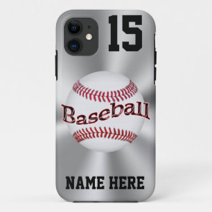Personalized iPhone 5S Baseball Cases NAME, NUMBER