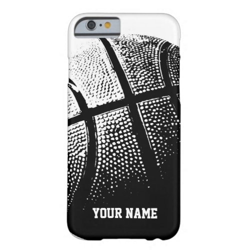 Personalized iPhone 6 case  basketball sports