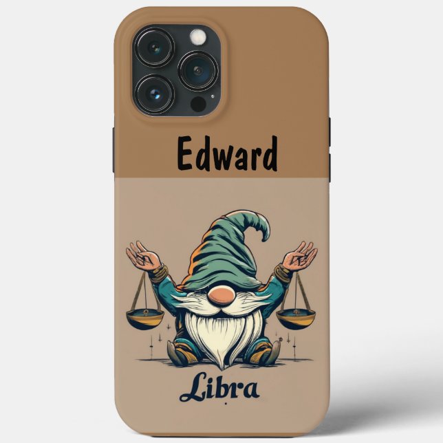 Personalized IPhone Case, Gnome IPhone Case (Back)