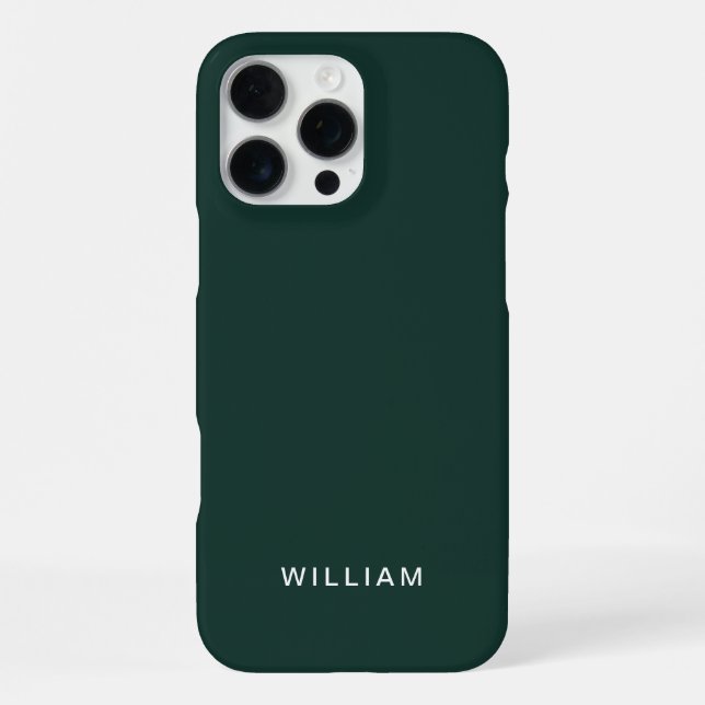 Personalized iPhone Case with Custom Name (Back)