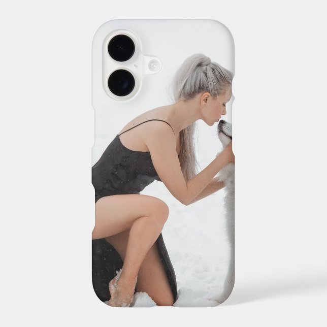 Personalized iPhone Case with Custom Photo (Back)