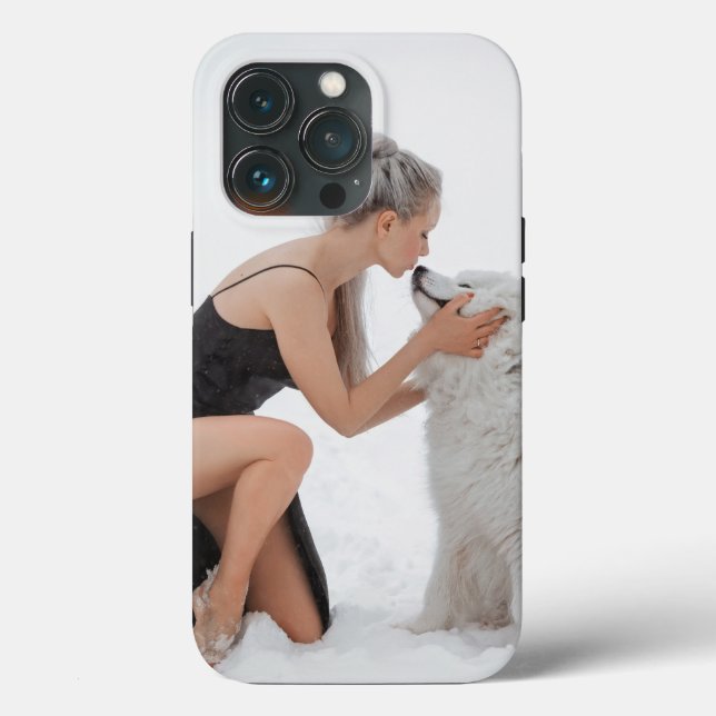 Personalized iPhone Case with Custom Photo (Back)