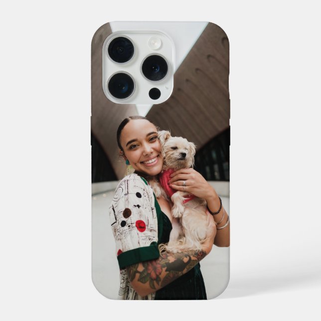 Personalized iPhone Case with Custom Photo (Back)