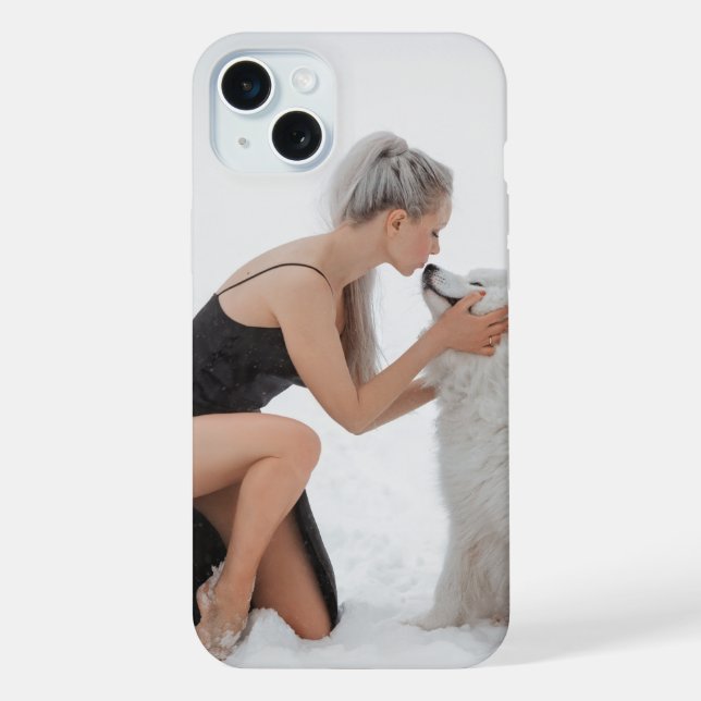 Personalized iPhone Case with Custom Photo (Back)