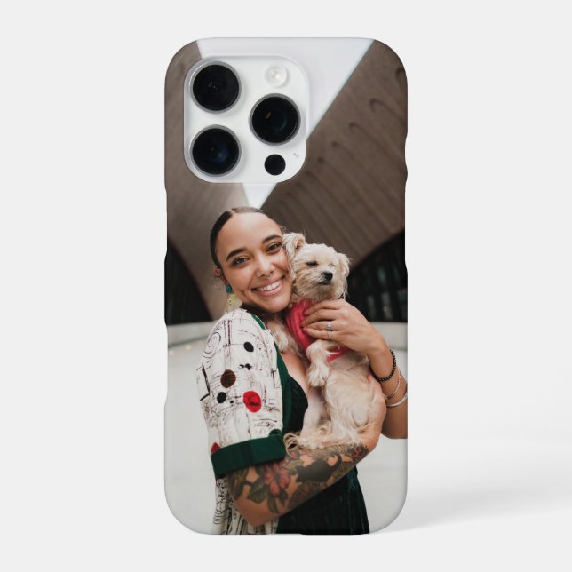 Personalized iPhone Case with Custom Photo (Back)