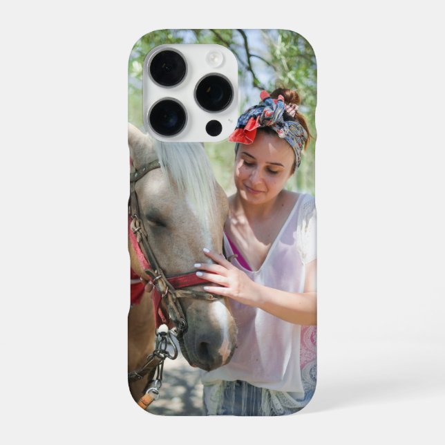 Personalized iPhone Case with Custom Photo (Back)