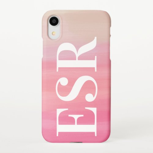 Personalized iPhone XR Slim Fit Case Glossy iPhone XR Case