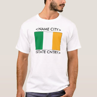 Personalized Ireland Flag T-Shirt