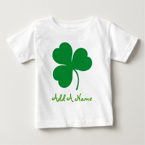 Personalized Irish Baby Tee