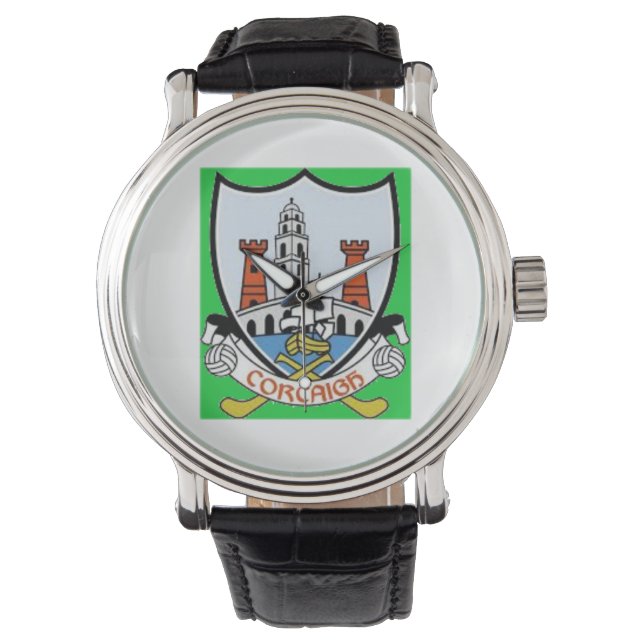 Personalized Irish County Men's Watches Co.Cork. (Front)