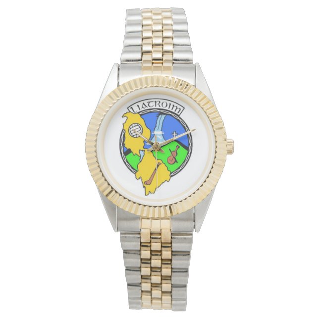 Personalized Irish County Men's Watches Co.Leitrim (Front)