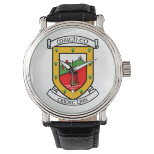 Personalized Irish County Men's Watches Co.Mayo.